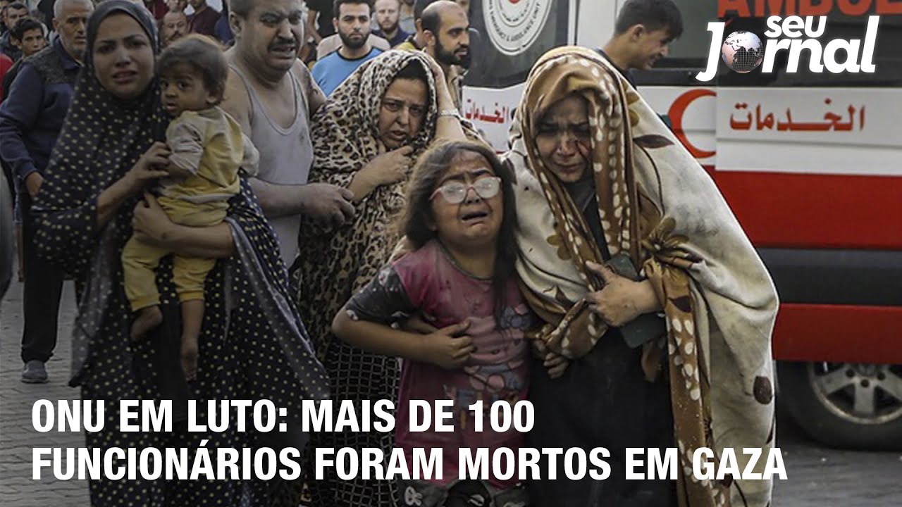 ONU em luto: mais de 100 funcionários foram mortos em Gaza
