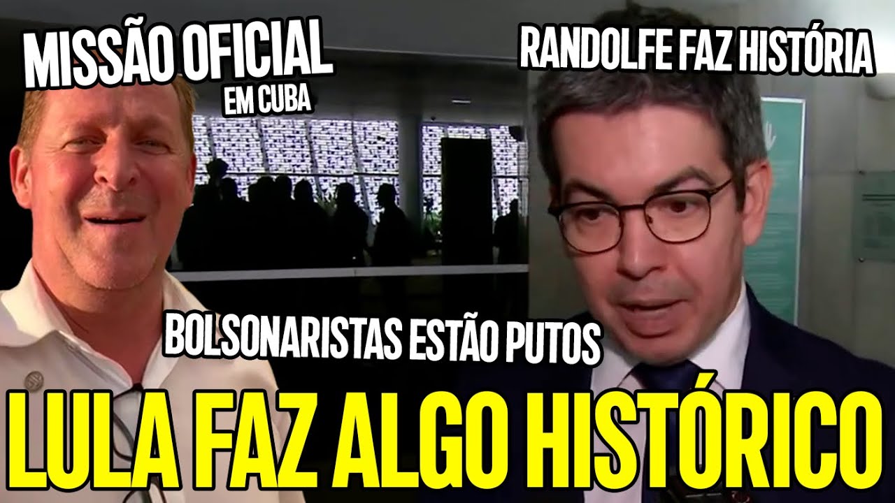 RANDOLFE METE PRESSÃO NO SENADO!!! DEPUTADO CUMPRE MISSÃO OFICIAL EM CUBA E BOLSONARISTAS CHORAM!!!