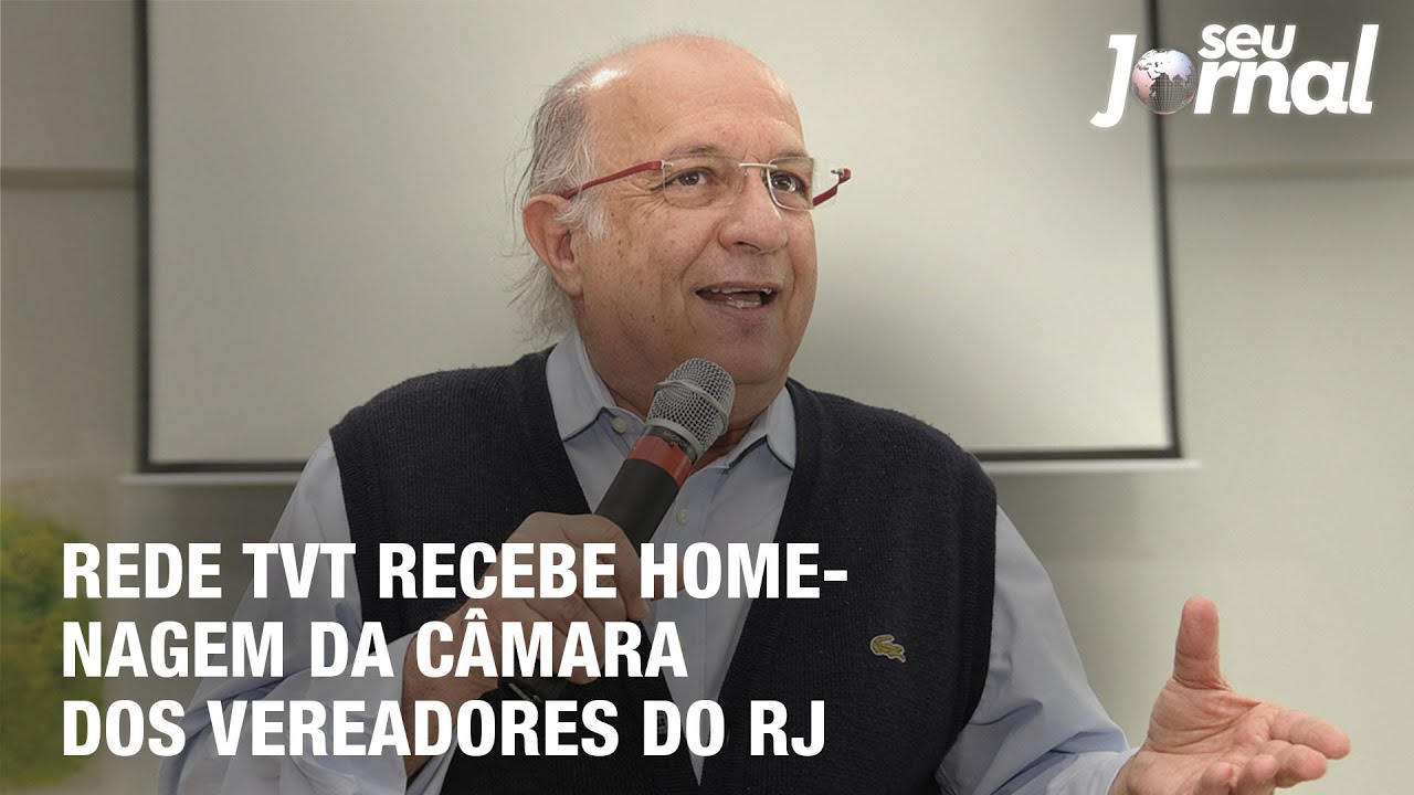 Rede TVT recebe homenagem da Câmara dos Vereadores do Rio de Janeiro
