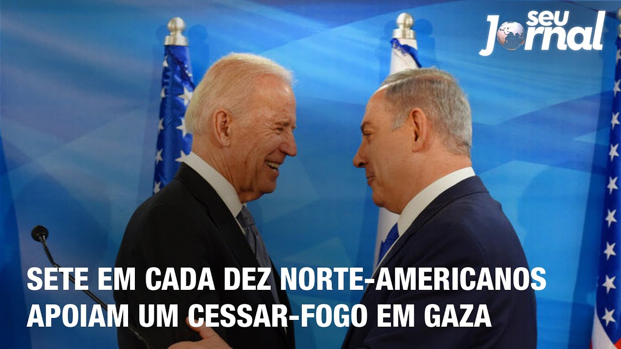 Sete em cada dez norte-americanos apoiam um cessar-fogo em Gaza.