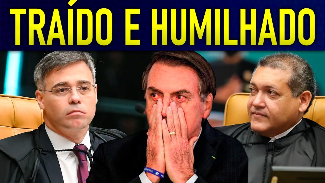 ANDRÉ MENDONÇA E KÁSSIO NUNES CONDENAM B0LSONARO!! JOGOU A TOALHA APÓS AS TRAlÇÕES FINAIS!!