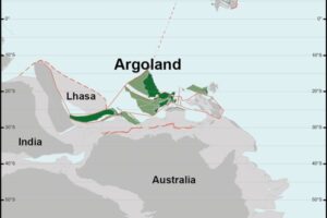 Argolândia: continente se separou da Austrália há 155 milhões de anos