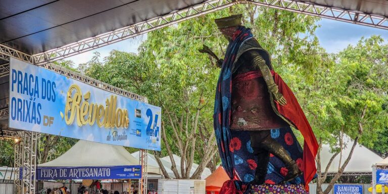 Em Brasília, ano-novo na Praça dos Orixás celebra resistência negra