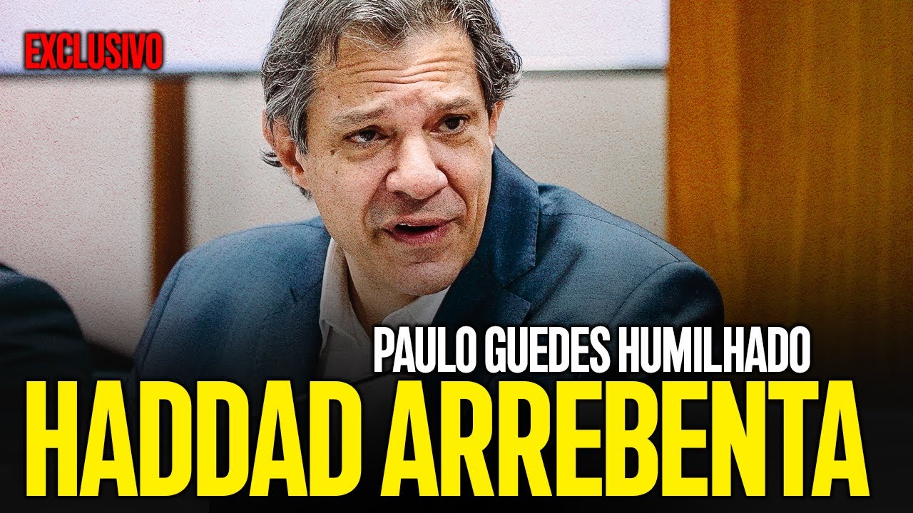 HADDAD ARREBENTA E HUMILHA PAULO GUEDES NA ECONOMIA!!! MOMENTO HISTÓRICO E COM DÉFICIT ZERO!!!