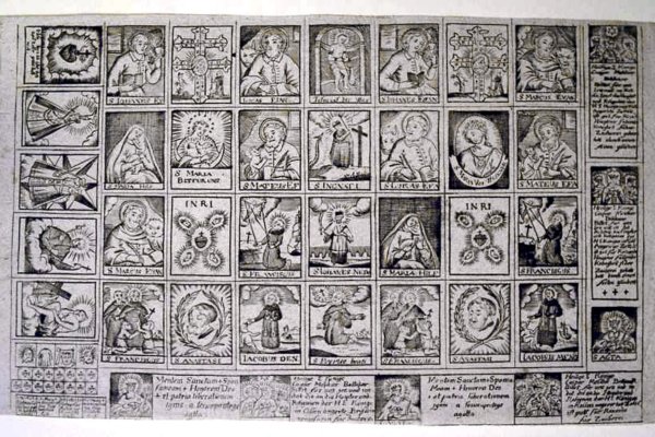 As minúsculas gravuras barrocas que já foram usadas como orações comestíveis