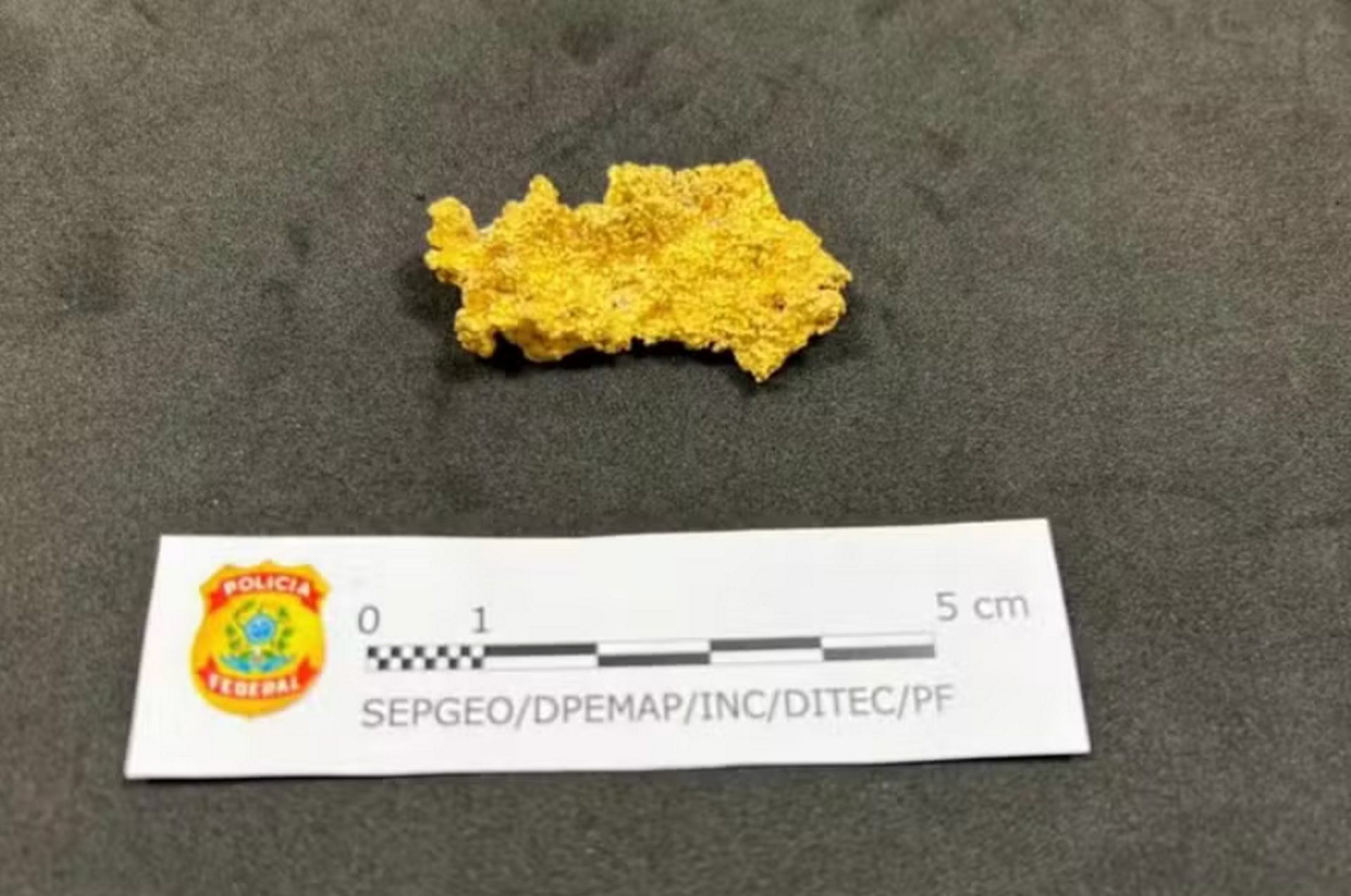 Entenda como origem do ouro apreendido com Valdemar poderá ser identificada