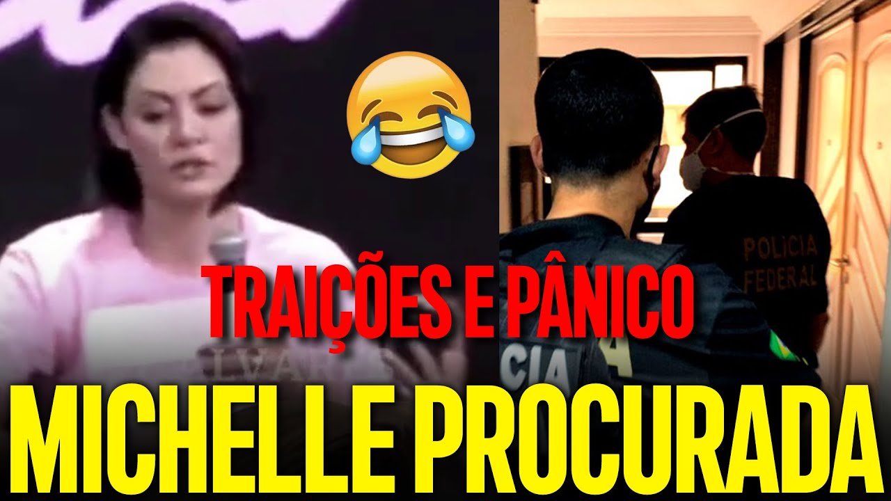 MICHELLE FOGE DA JUSTIÇA E BOLSONARO SURTA E DISPARA MENTlRAS GROTESCAS AO VIVO!!