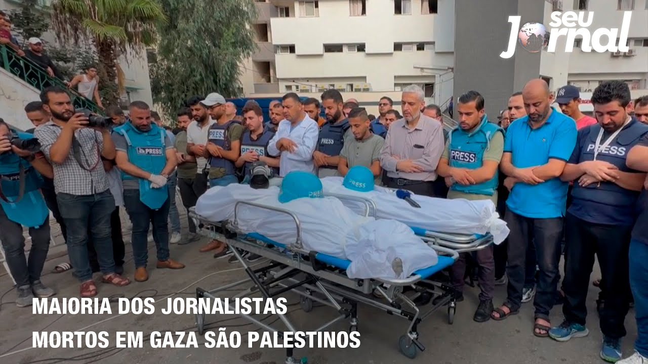 Maioria dos jornalistas mortos em Gaza são palestinos