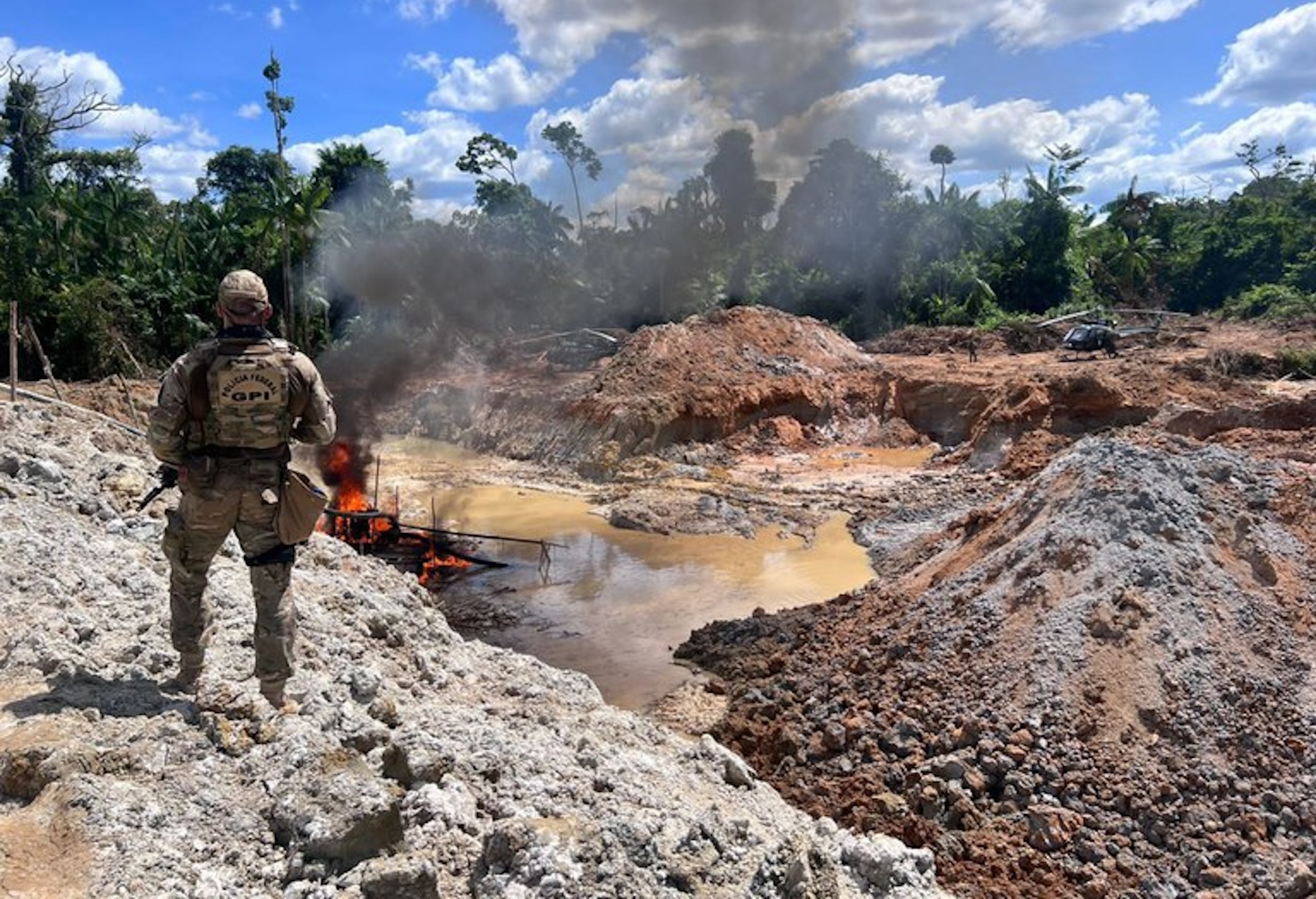 Avanço do garimpo acende alerta no maior parque nacional do país