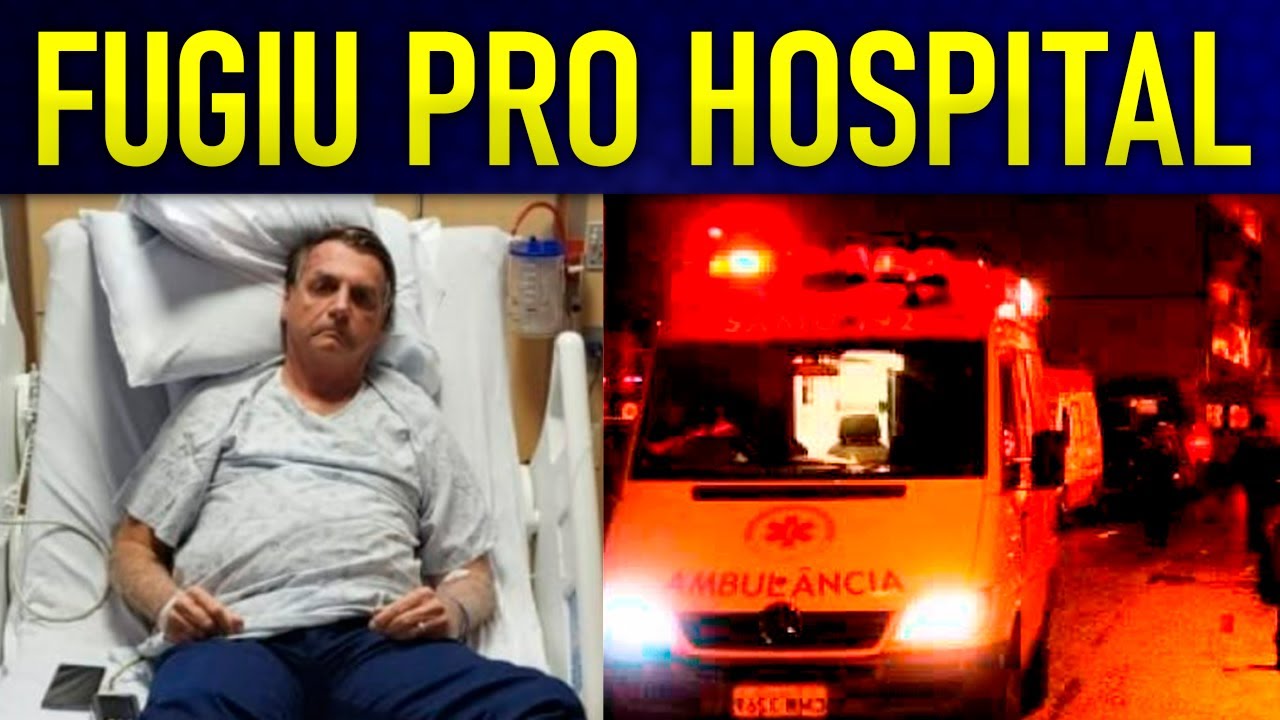 B0LSONARO ANUNCIA INTERNAÇÃO ÀS PRESSAS EM HOSPITAL APÓS SER AVISADO DE PRlSÃO!!!