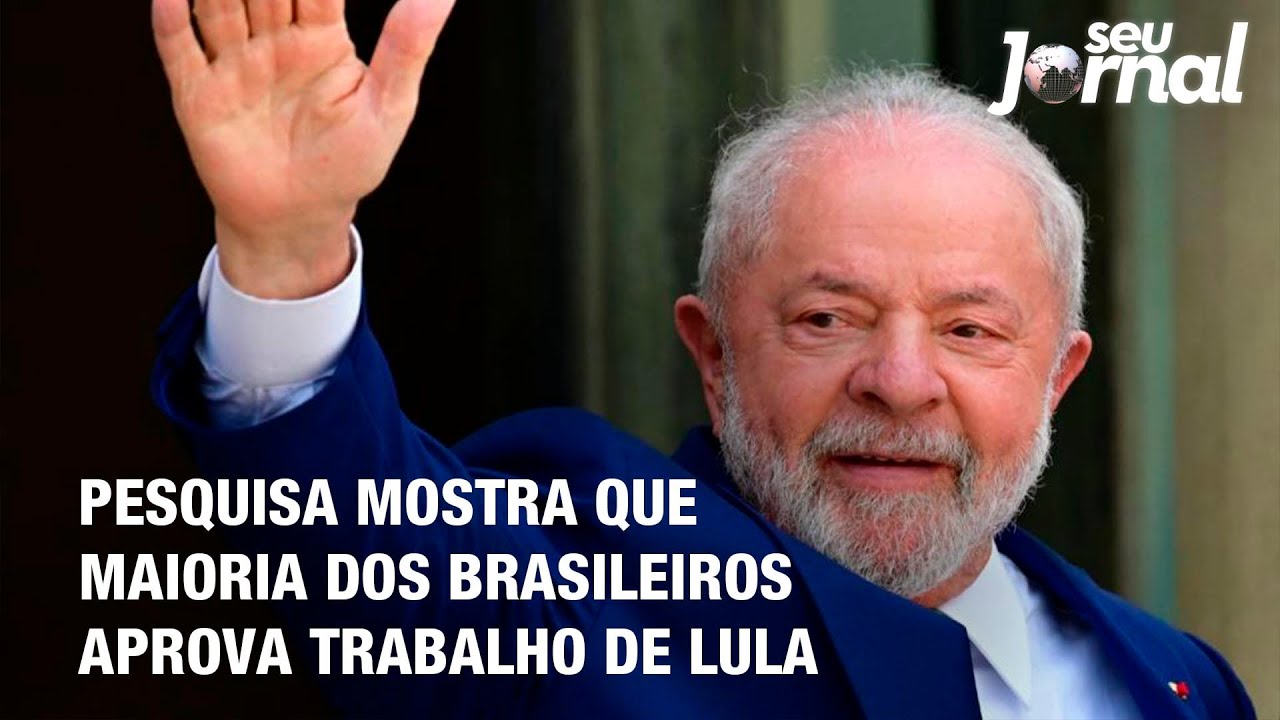 Pesquisa mostra que maioria dos brasileiros aprova trabalho de Lula