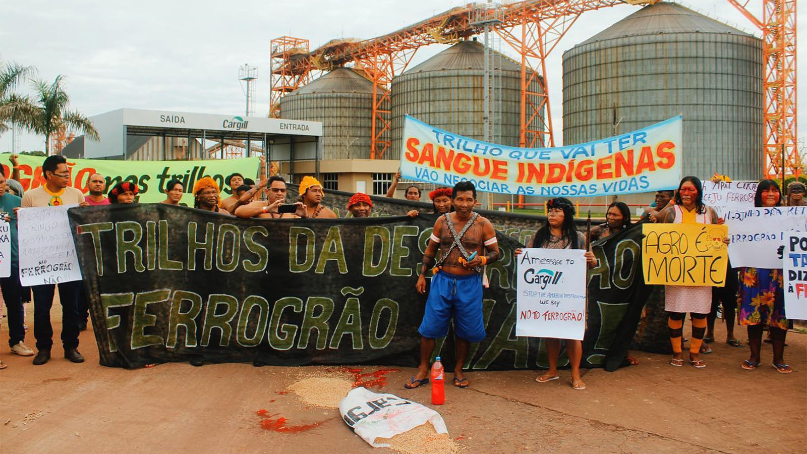 Povos indígenas condenam a Ferrogrão