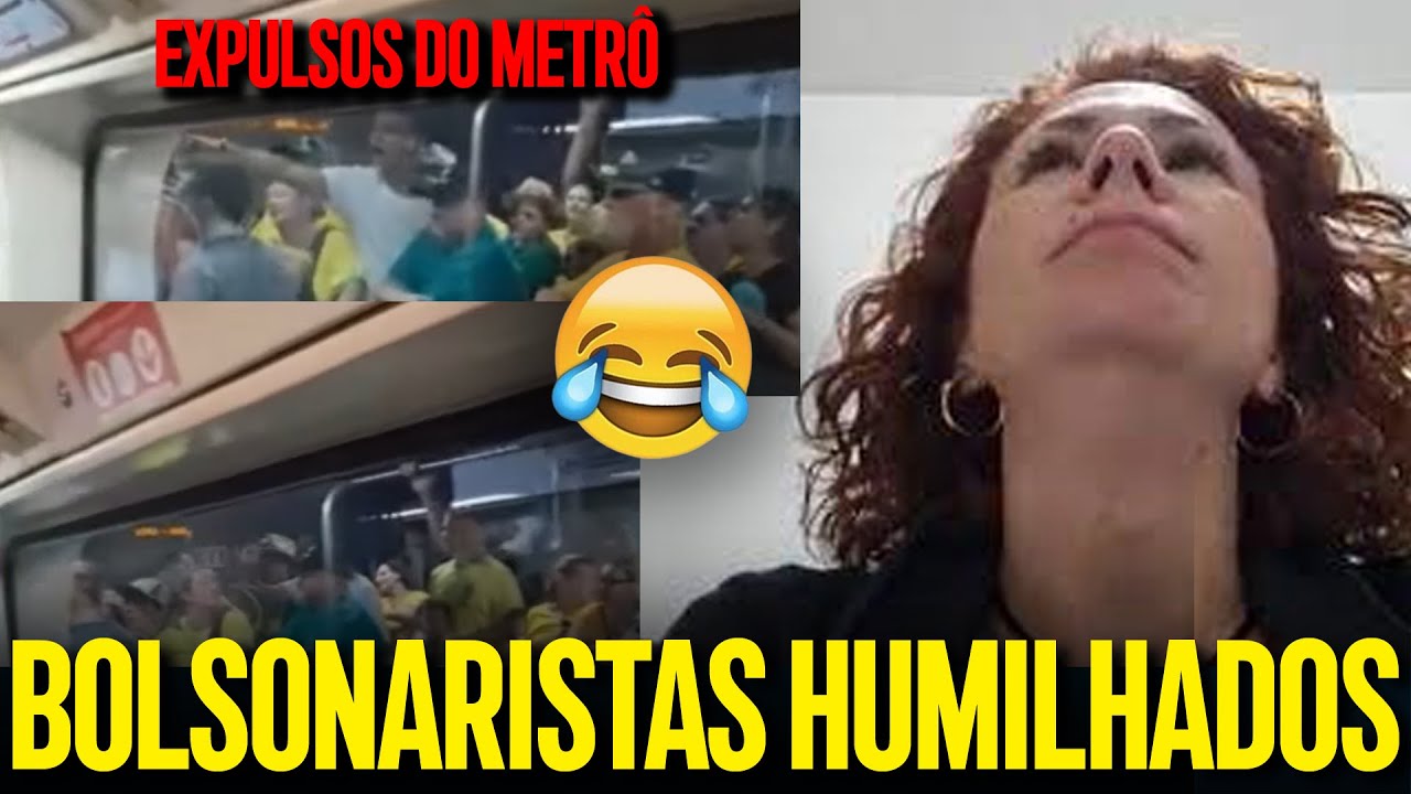 TORCIDA DO CORINTHIANS HUMILHA BOLSONARISTAS NO METRÔ!!! CASAMENTO DE BOLSONARO LEVANTA SUSPEITA!!