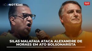 Silas Malafaia ataca Alexandre de Moraes em ato bolsonarista