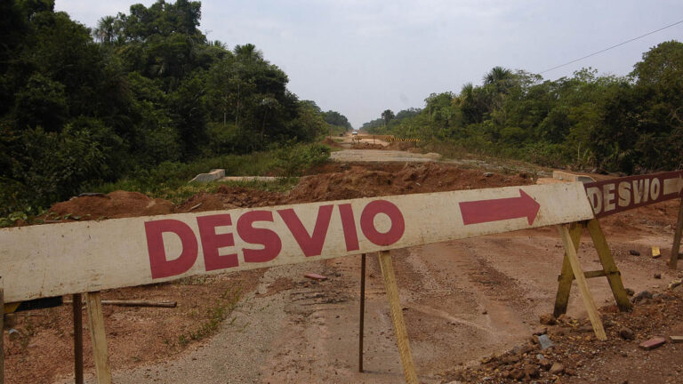 Impactos da rodovia BR-319 - 4: destruição ambiental 