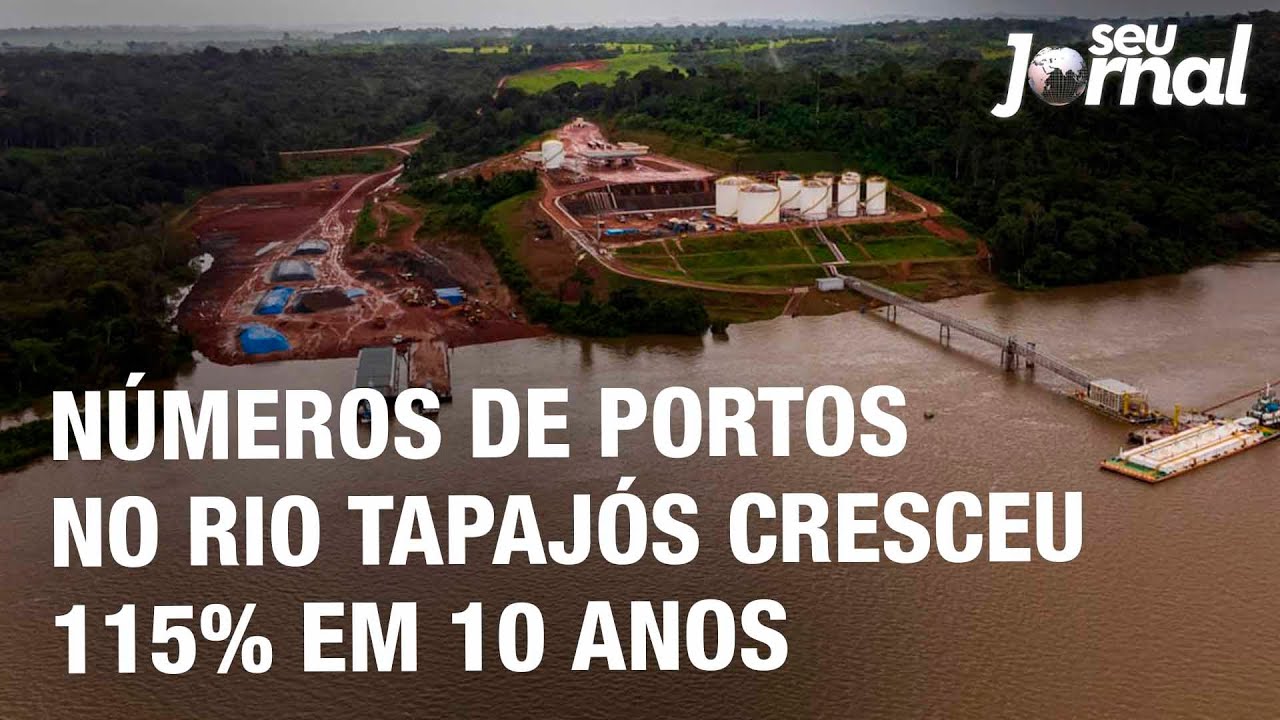 Números de portos no Rio Tapajós cresceu 115% em 10 anos