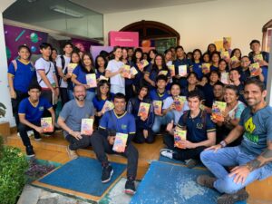 Alunos da Escola Octávio Mourão visitam Fundação Rede Amazônica na semana do meio ambiente