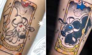 Amor pelo boi-bumbá: Garantido e Caprichoso se tornam tatuagens em fãs do Festival