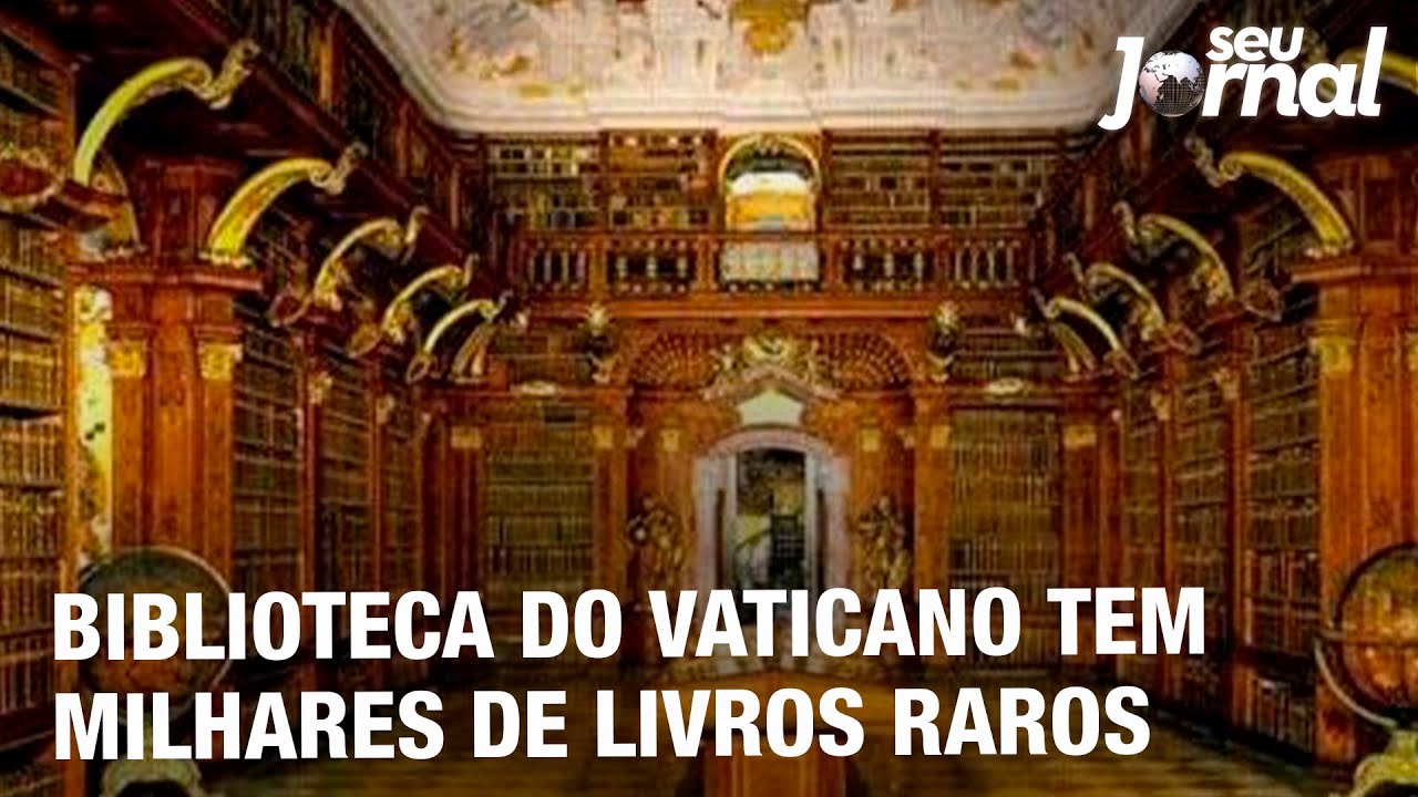Biblioteca do Vaticano tem milhares de livros raros