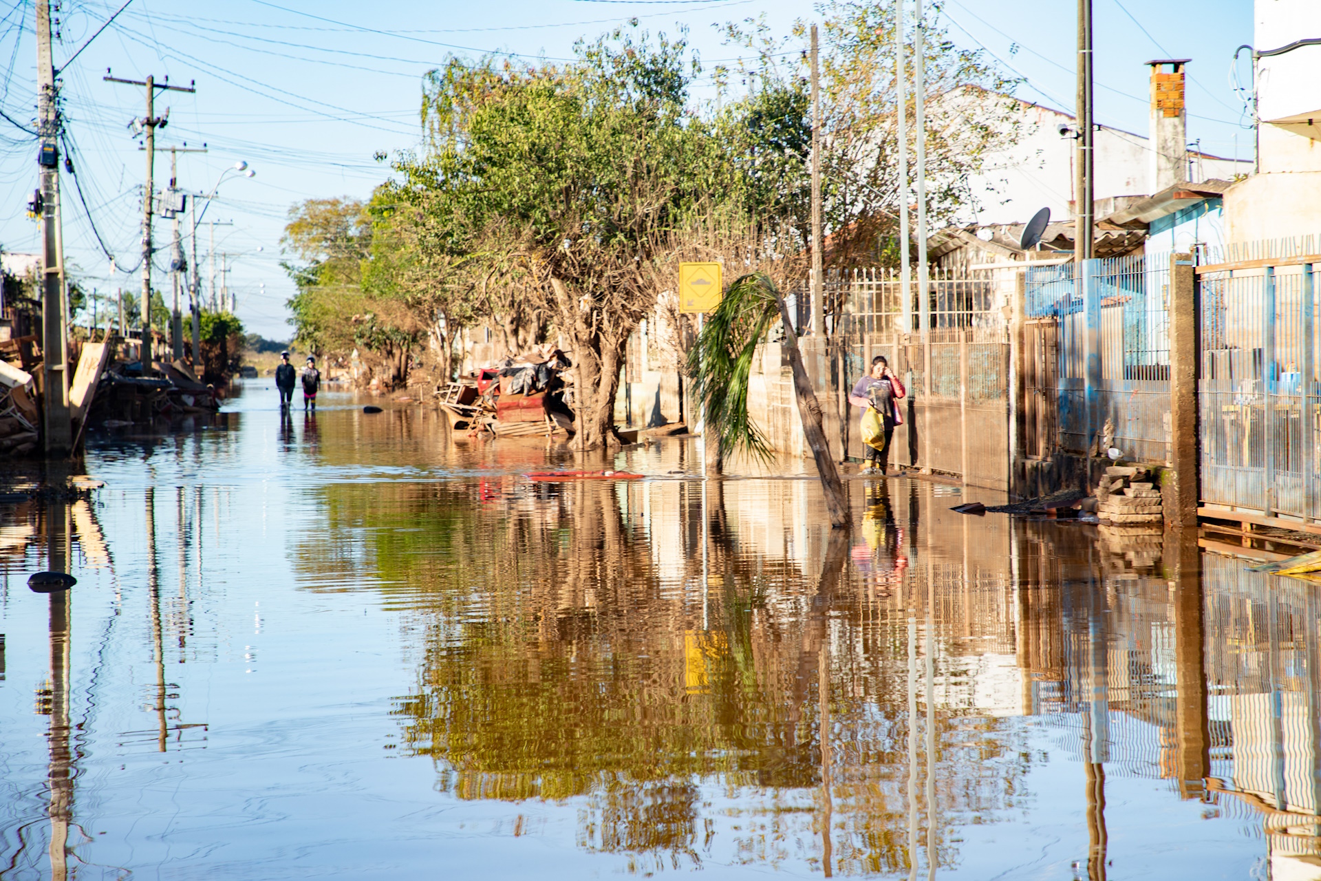El Niño e mudança climática aumentaram em até 5 vezes probabilidade de chuva extrema no RS