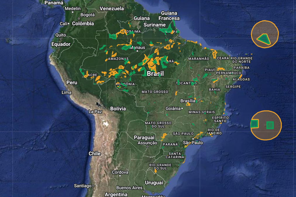 ICMBio lança ferramenta com mapa interativo de UCs do país