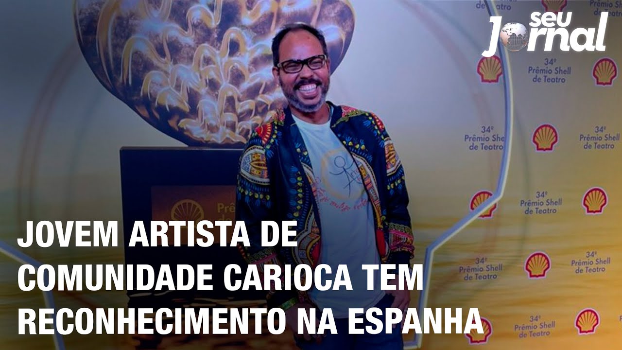 Jovem artista de comunidade carioca tem reconhecimento na Espanha