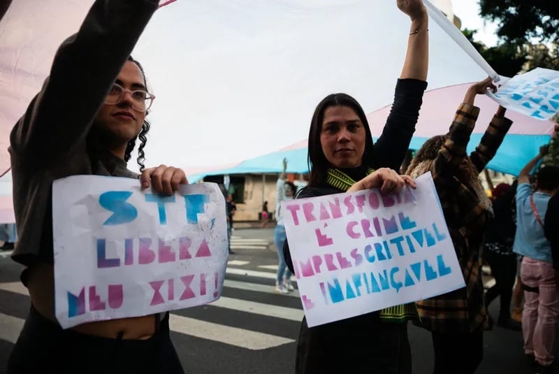 Marcha Trans leva discurso político, música e cobrança ao STF às ruas de SP – Política – CartaCapital