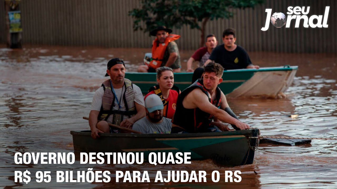 Governo destinou quase R$ 95 bilhões para ajudar o RS