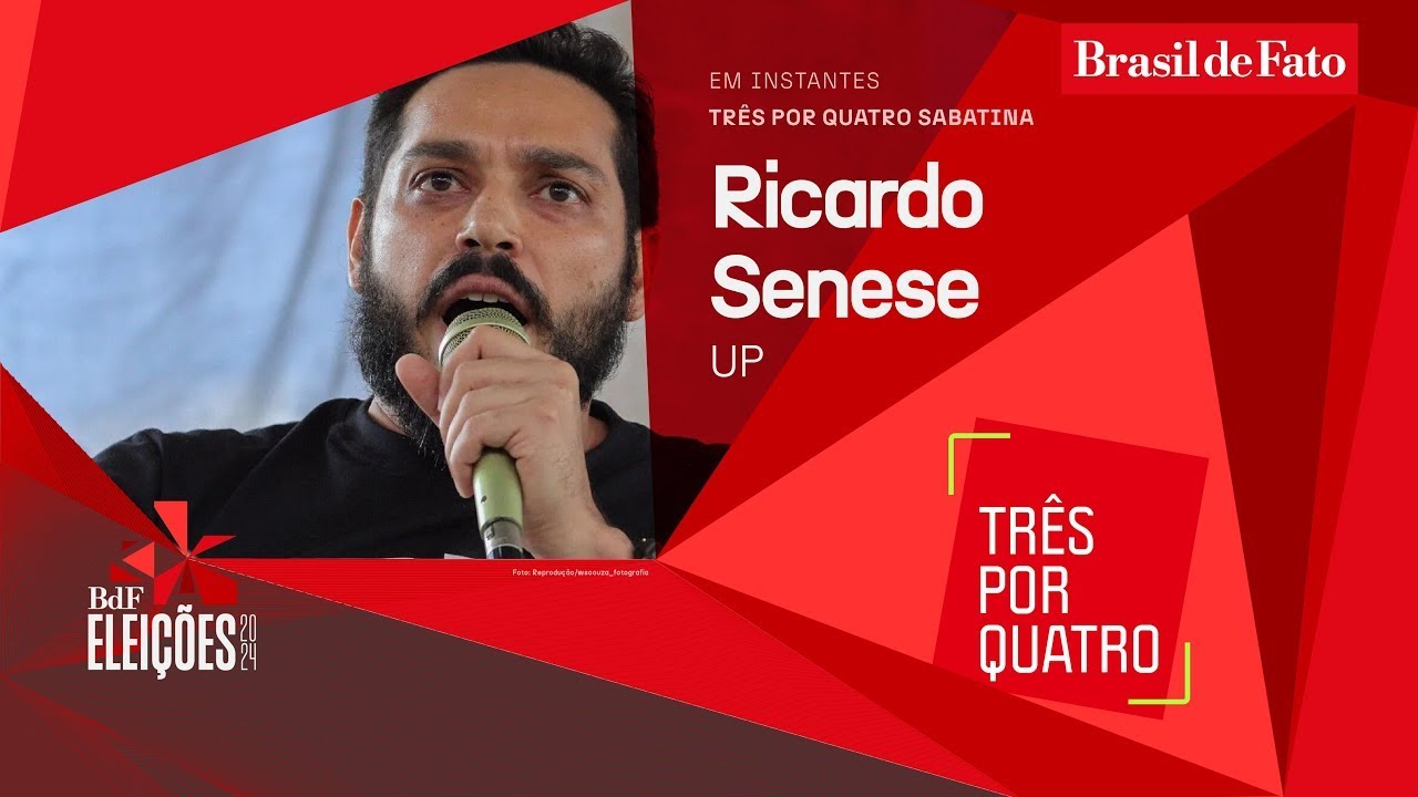 Brasil de Fato sabatina Ricardo Senese (UP), candidato à Prefeitura de São Paulo