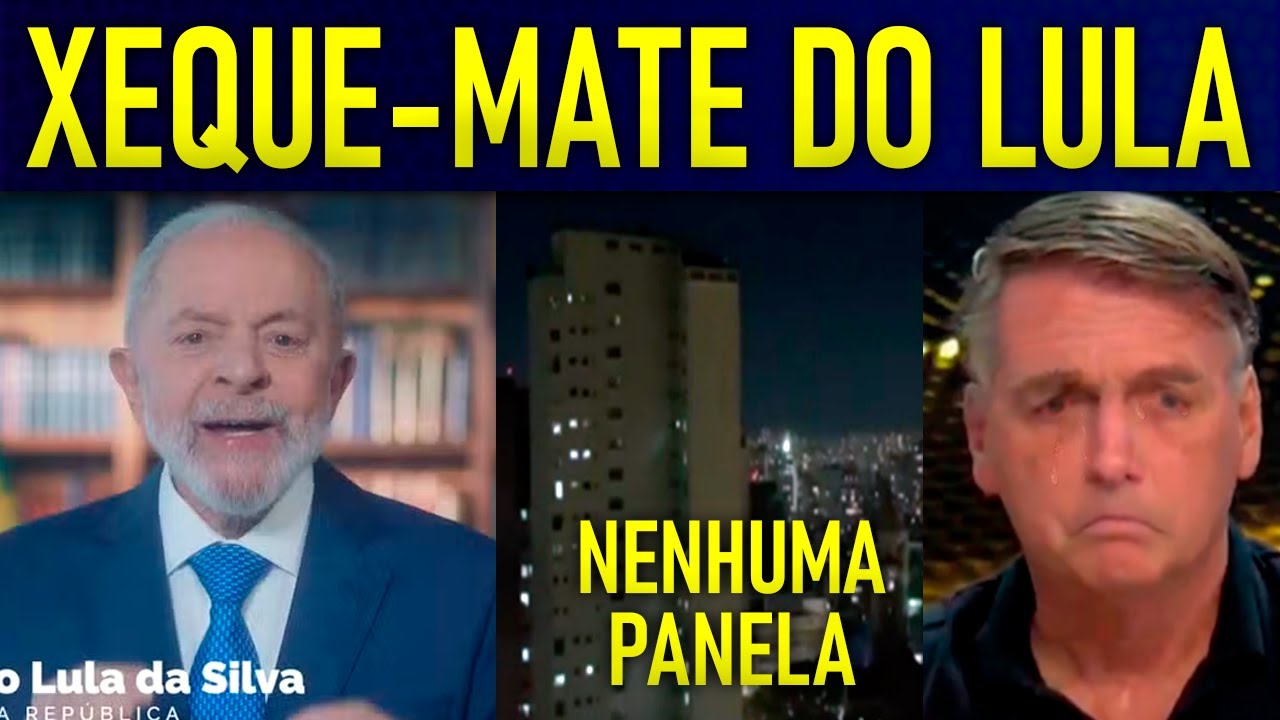 FRACASSA PANELAÇO DE B0LSONARO CONTRA LULA!! FALA NA TV CAUSA PÂNlCO NA OPOSIÇÃO!!! TACADA DE MESTRE