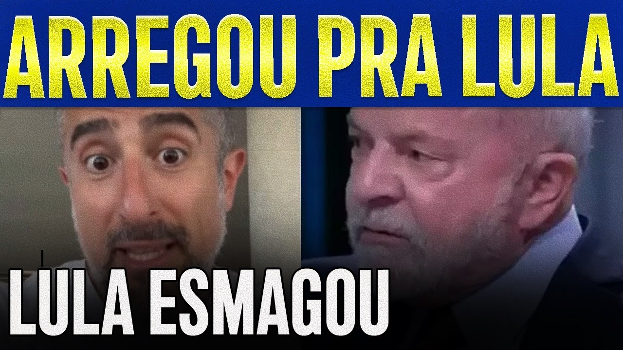 MARCOS MION É CHUTADO E LULA TRITURA O BOLSONARISTA AO VIVO!!! VEXAME E HUMILHAÇÃO!!!