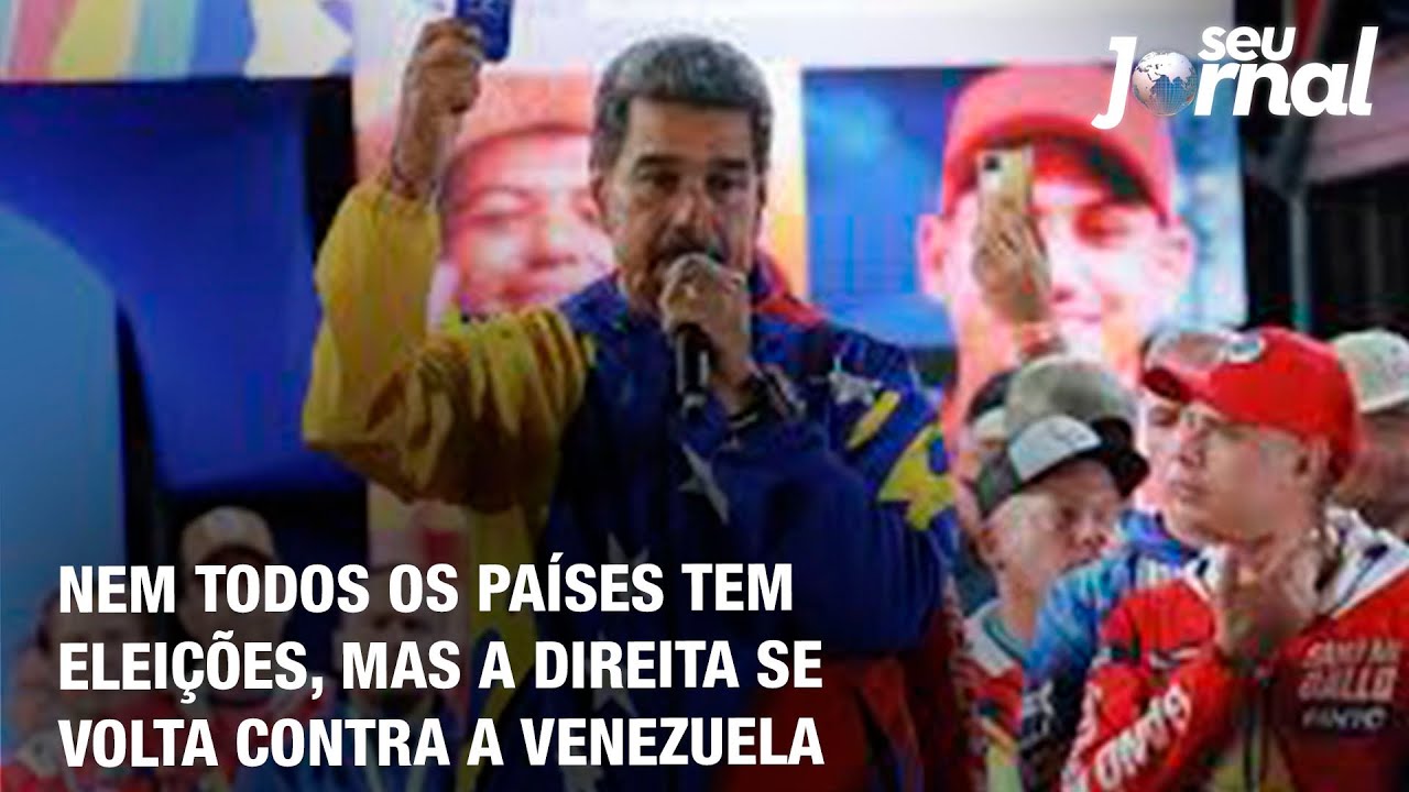 Nem todos os países tem eleições, mas a direita se volta contra a Venezuela