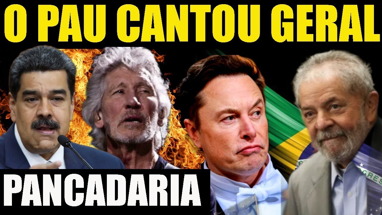 ROGER WALTERS DESTROÇA ELON MUSK E DEIXA BOLSONARISTAS EM PÂNICO! GLOBO É DETONADA NO EXTERIOR!!