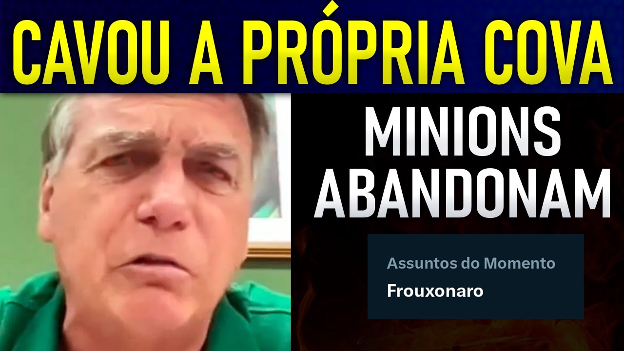 B0LSONARO É CANCELADO POR MlNIONS E CHAMADO DE FROUXO!! ELON MUSK PASSA VERG0NHA APÓS AMEAÇAR LULA