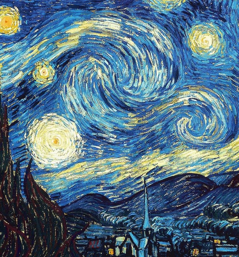 Como quadro de Van Gogh obedece perfeitamente às leis da física?