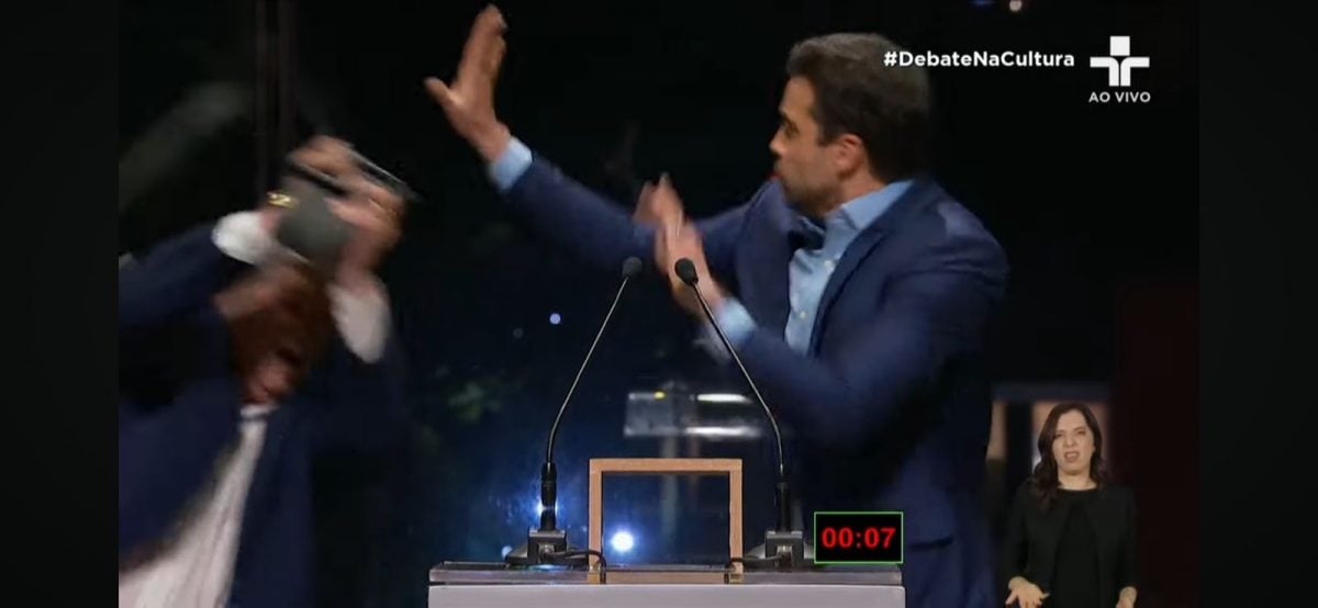 Datena agride Marçal com cadeirada durante o debate na TV Cultura – CartaExpressa – CartaCapital