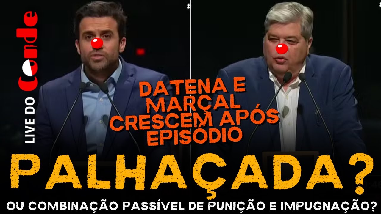 Live do Conde! Palhaçada? Ou combinação passível de punição e impugnação?