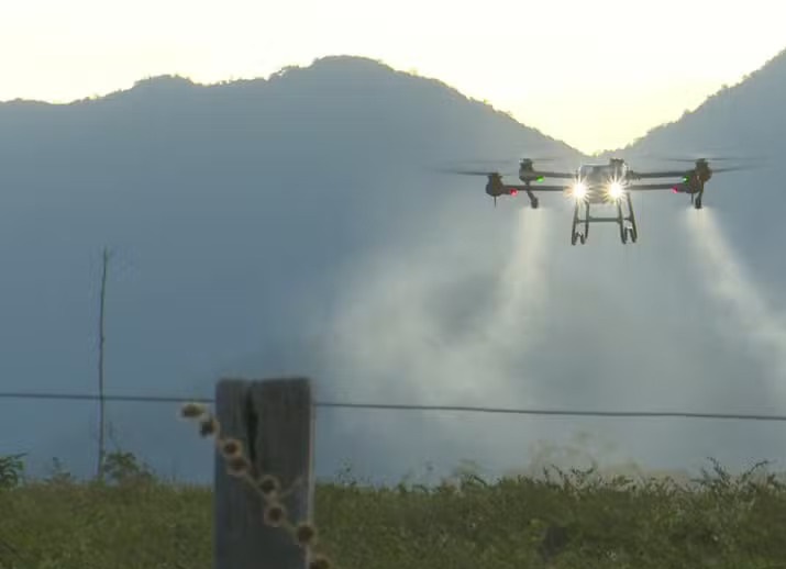 Produtores rurais apostam em drones agrícolas para aumentar produtividade na pecuária em Roraima