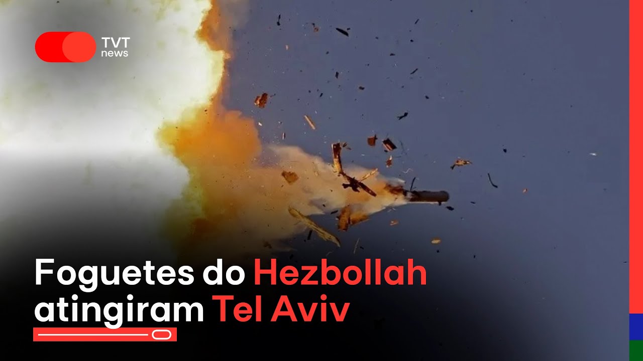 Foguetes do Hezbollah atingiram Tel Aviv após ataque aéreo de Israel matar  29 pessoas em Beirute