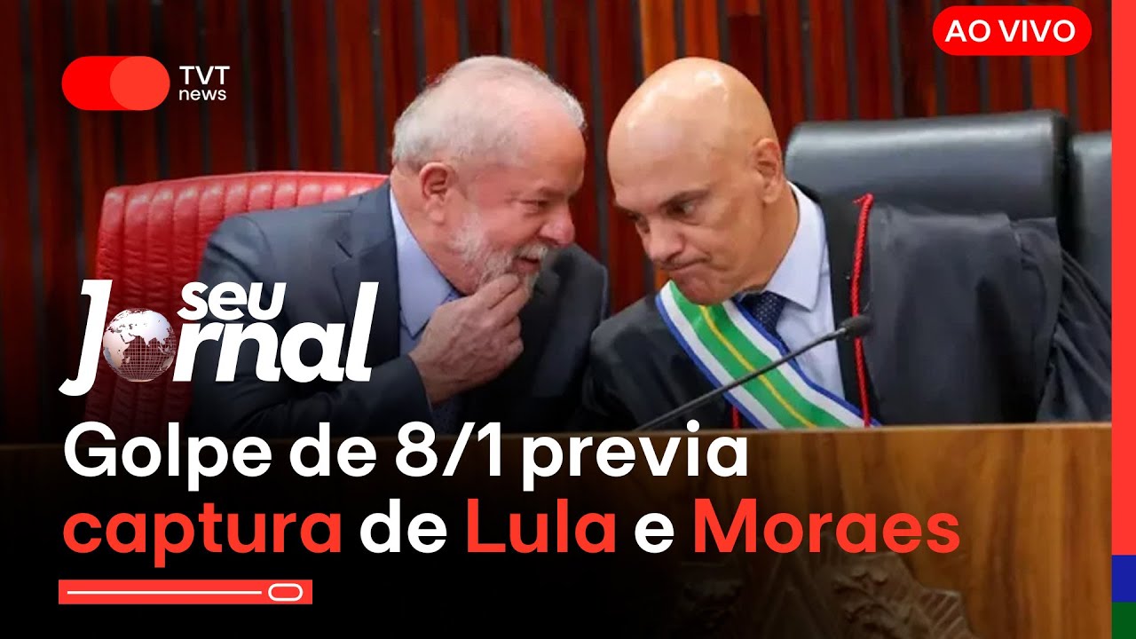 Golpe de 8 de janeiro previa captura de Lula e Alexandre de Moraes | Seu Jornal 08.11