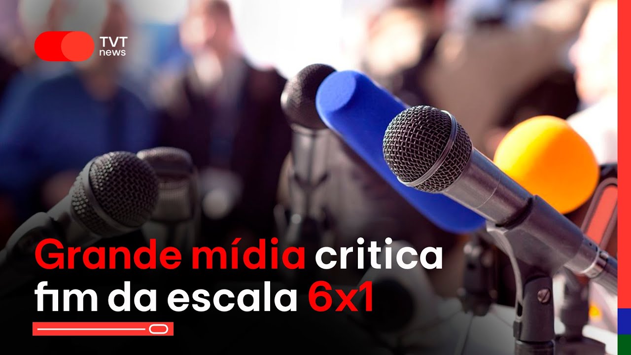 Grande mídia critica fim da escala 6×1 usando mesmo argumento do fim da escravidão