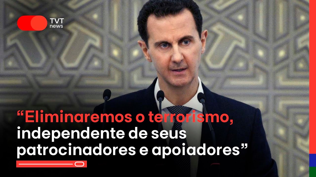 “Eliminaremos o terrorismo, independente de seus patrocinadores e apoiadores” disse Al-Assad