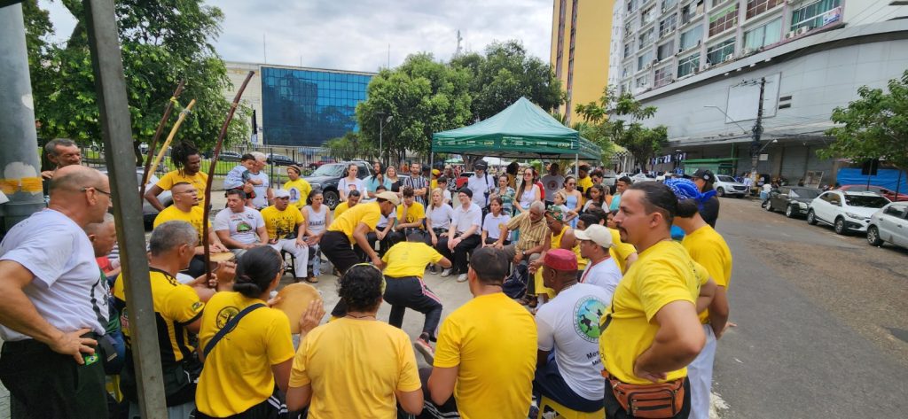 ‘Roda de Capoeira da Eduardo Ribeiro’ celebra 24 anos de resistência histórica em Manaus