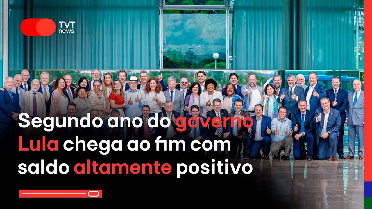 Segundo ano do governo Lula chega ao fim com saldo altamente positivo