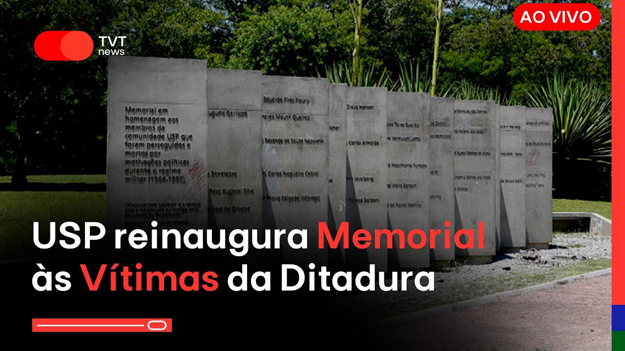 USP reinaugura Memorial às Vítimas da Ditadura