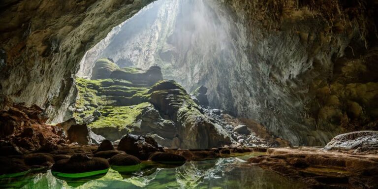 A maior caverna do mundo em imagens surpreendentes