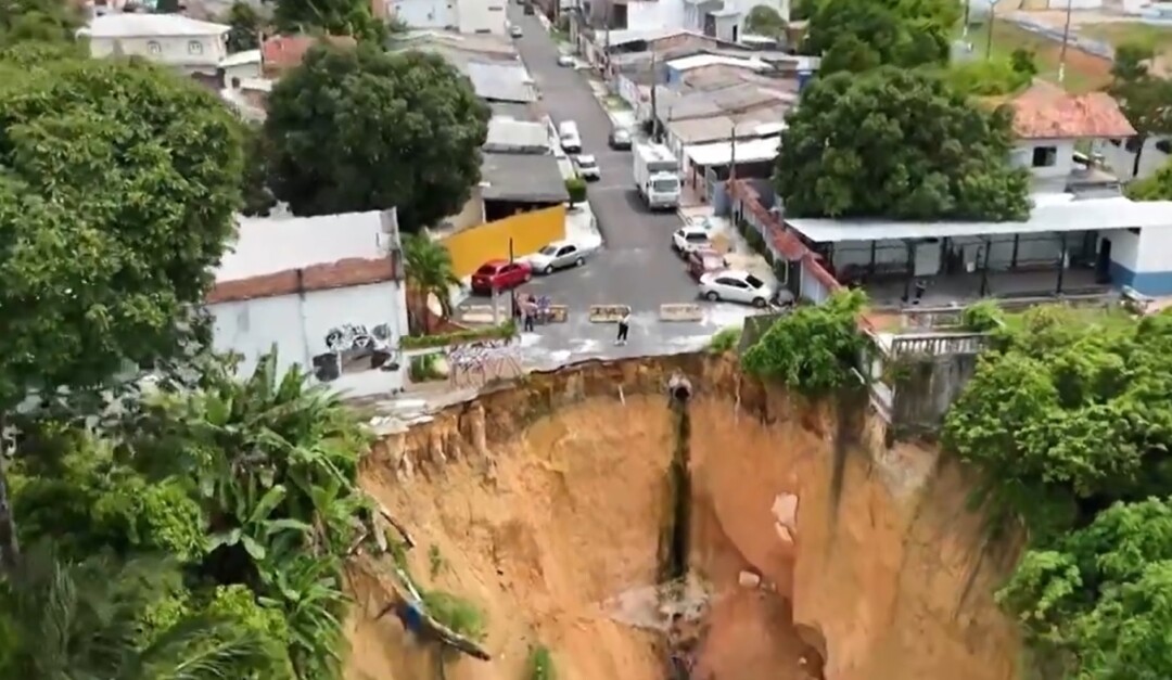 Manaus lidera em alertas de desastres naturais no Brasil