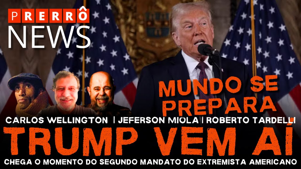 Trump vem aí: extremista americano chega ao poder e mundo prende respiração | Prerrô News
