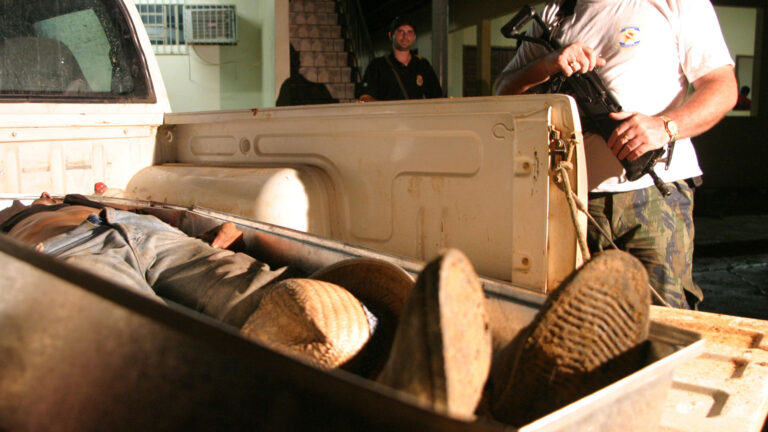 Alguns pistoleiros da Amazônia no caderno do repórter