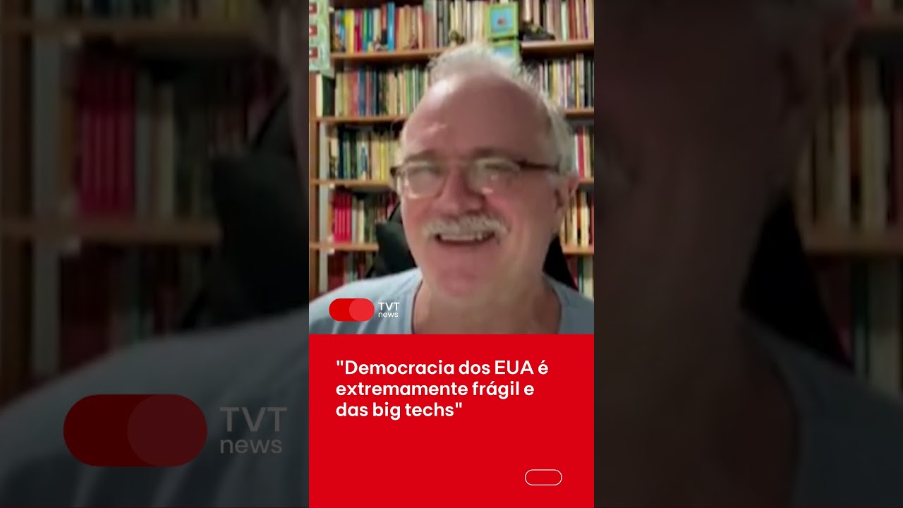 Democracia dos EUA é extremamente frágil e das big techs